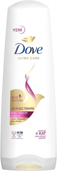 Dove Ultra Care Uzun Saç Terapisi Uzun Yıpranmış Saçlar 350 ml Saç Kremi
