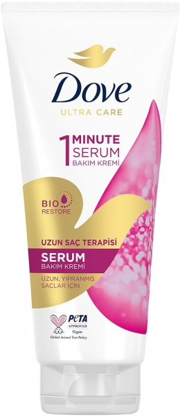 Dove Ultra Care 1 Minute Serum Uzun Saç Terapisi 170 ml Saç Kremi