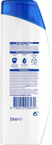 Head & Shoulders Nemlendirici Bakım Kepeğe Karşı Etkili 330 ml Şampuan
