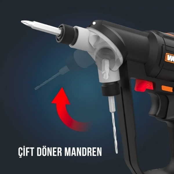 Worx WX177 Akülü Matkap