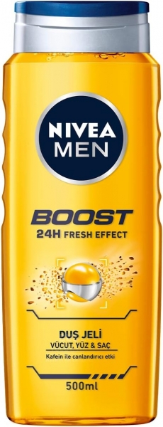 Nivea Men Boost 500 ml Duş Jeli