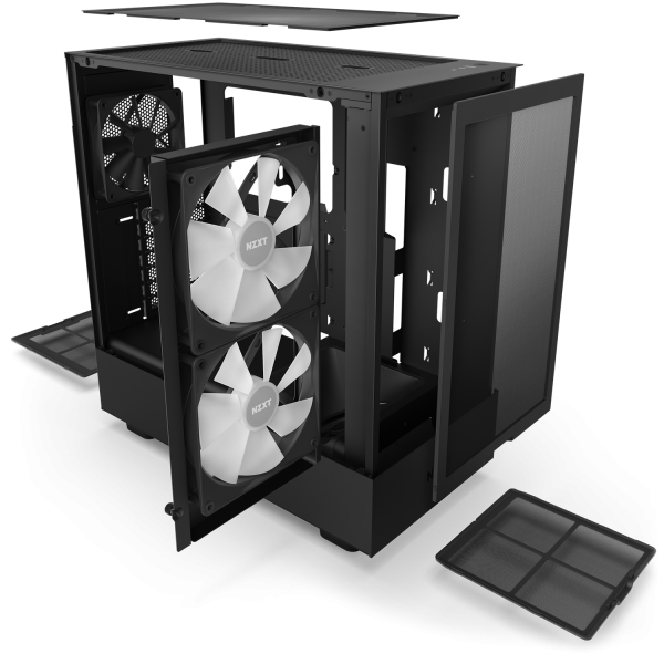 NZXT H5 Flow RGB Bilgisayar Kasası