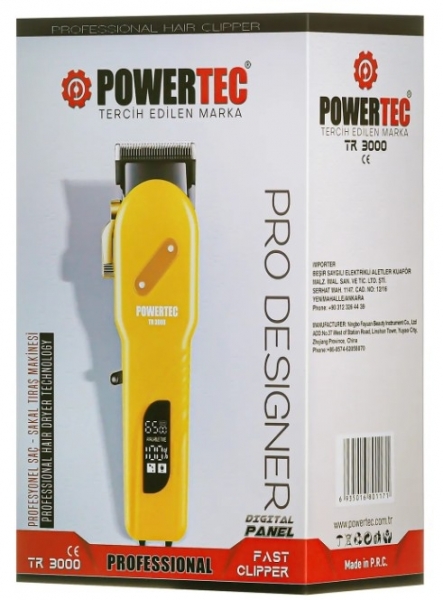 Powertec TR-3000 Saç Kesme Makinesi