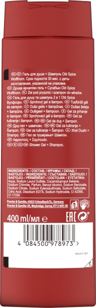 Old Spice Wolfthorn 400 ml Şampuan