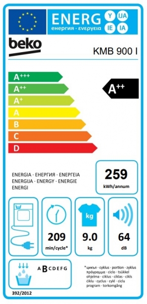 Beko KMB 900 I Isı Pompalı Kurutma Makinesi
