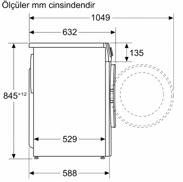 Profilo CGA242ZXTR Çamaşır Makinesi