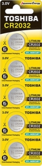 Toshiba CR2032 5'li Düğme Pil