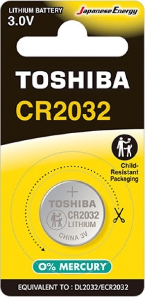 Toshiba CR2032 Düğme Pil