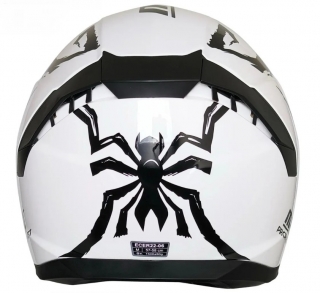 MTS Pro Helmets M-910 Siyah-Turuncu-Beyaz