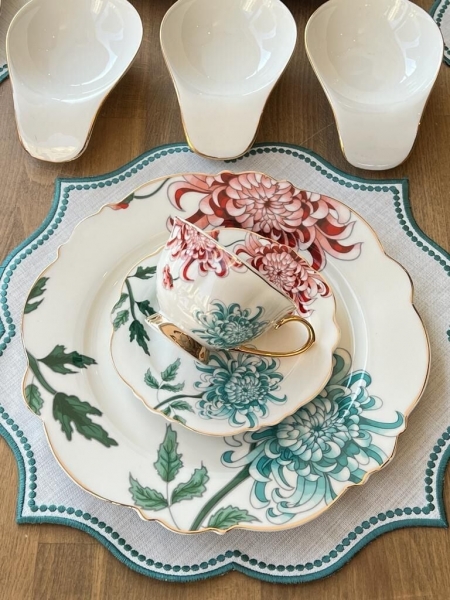 Rossev Fleur 46 Parça Kahvaltı Takımı (46 Parça)