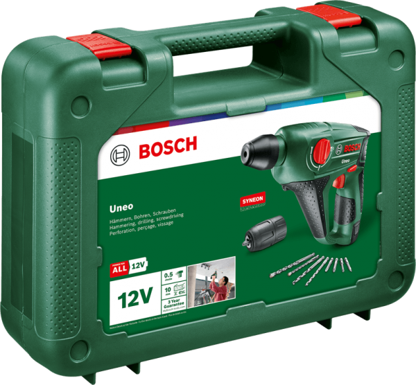 Bosch Uneo 12 LI (1x2.0Ah) Akülü Matkap (1 Akülü / 2 Ah)