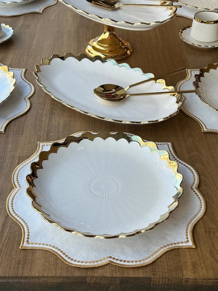 Rossev Daisy 38 Parça Kahvaltı Takımı