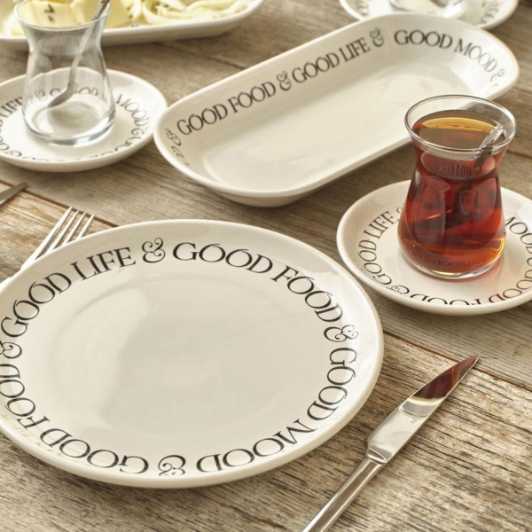 Bella Maison Motto 26 Parça Kahvaltı Takımı (26 Parça)