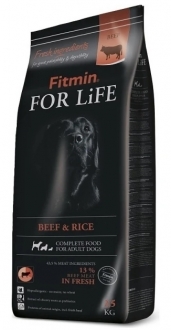 Fitmin For Life Taze Biftek Etli Yetişkin 2.5 kg Köpek Maması