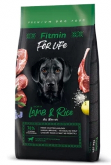 Fitmin For Life Kuzu Etli Yetişkin 12 kg Köpek Maması