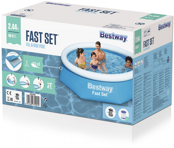 Bestway 57450 Şişme Aile Havuzu