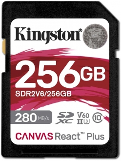 Kingston Canvas React Plus V60 SD