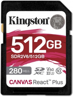 Kingston Canvas React Plus V60 SD