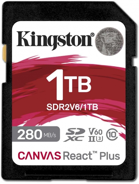 Kingston Canvas React Plus V60 SD (1 TB)