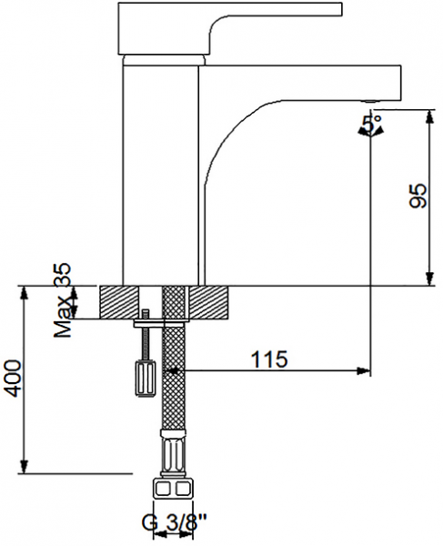 Newarc Master 187521 Lavabo Bataryası