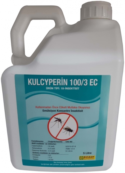 Kulsan Kulcyperin 100/3 EC 5 lt Haşere İlacı