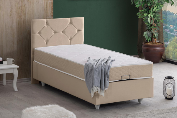 Setay Glamis 90x200 cm Baza+Başlık+Yatak Seti
