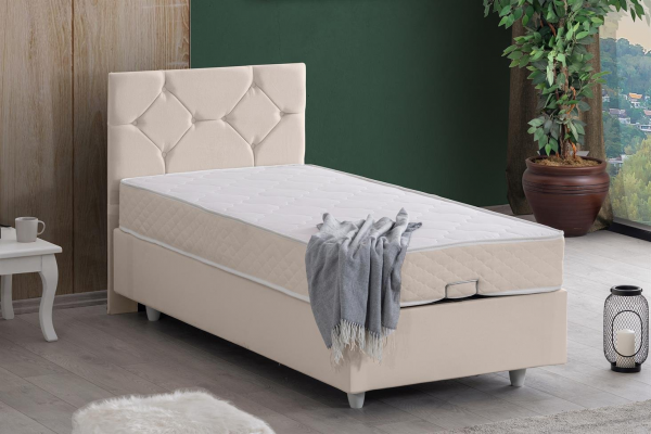 Setay Glamis 100x200 cm Baza+Başlık+Yatak Seti