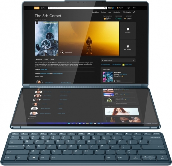 Lenovo Yoga Book 9 83FF002QTR 2'si 1 Arada