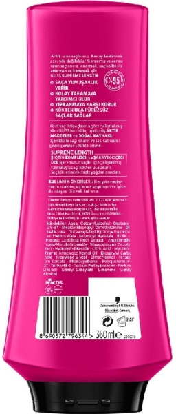 Gliss Supreme Length 360 ml Saç Kremi