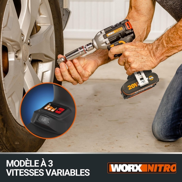 Worx WX272 Akülü Somun Sıkma