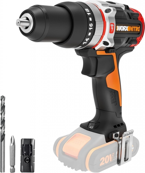 Worx WX354.9 Solo Akülü Matkap (Aküsüz)