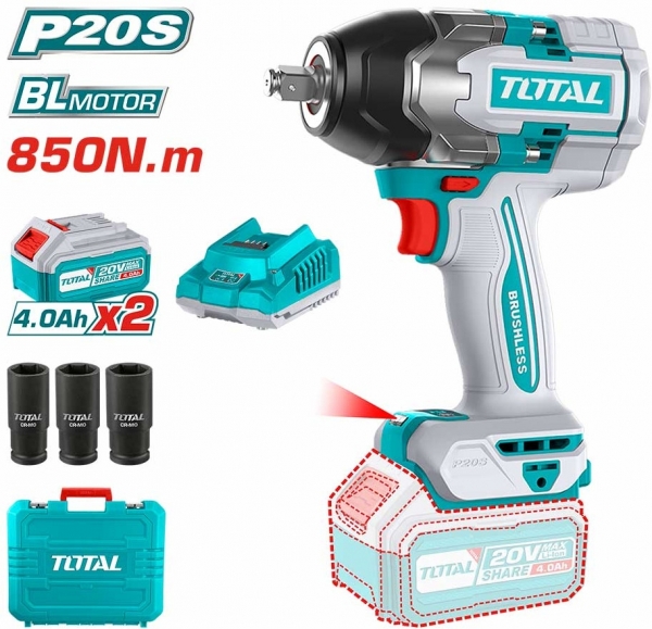 Total TIWLI2085 Akülü Somun Sıkma