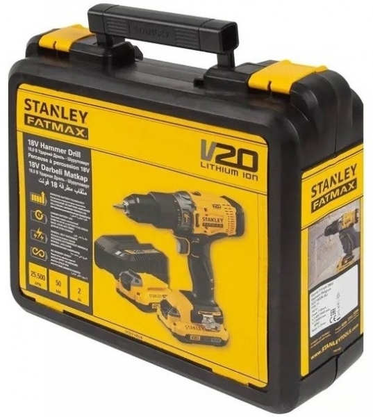 Stanley FatMax SCD718D2K Akülü Matkap
