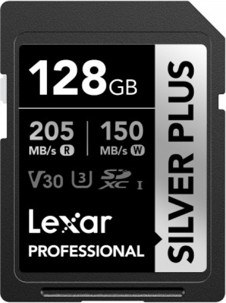 Lexar Professional Silver Plus SD (128 GB)
