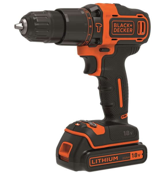 Black+Decker BDCHD18KB Akülü Matkap