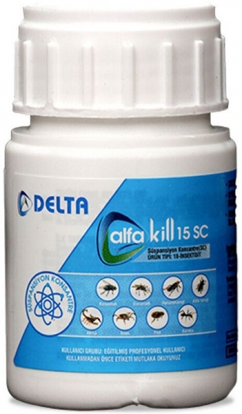 Delta Alfakill 15 SC 20 ml Haşere İlacı