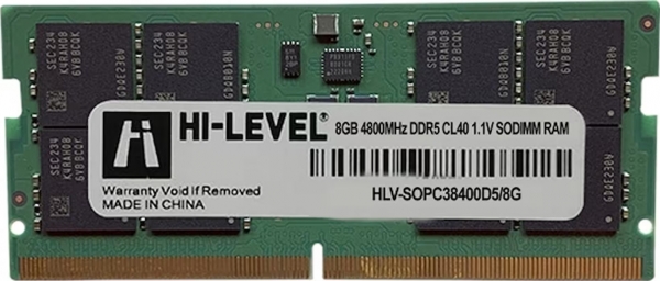 Hi-Level HLV-PC38400D5-8G SO-DIMM 8 GB 4800 MT