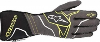 Alpinestars Tech 1-ZX V2 Siyah/Turuncu Floresan Motosiklet Eldiveni
