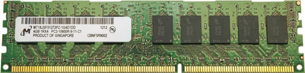 Micron MT18JSF51272PZ-1G4D1 4 GB 1333 MT
