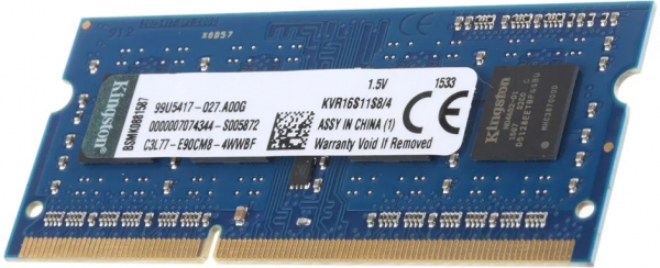 Kingston ACR16D3LS1NBG/4G 4 GB 1600 MT