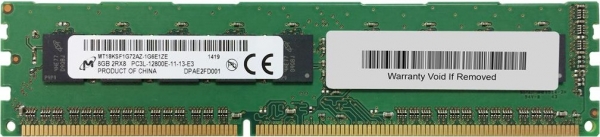 Micron MT18KSF1G72AZ-1G6E1ZE 8 GB 1600 MT