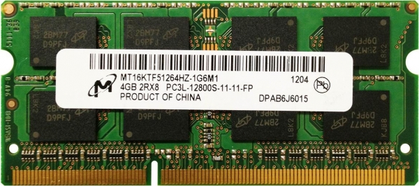 Micron MT16KTF51264HZ-1G6M1 4 GB 1600 MT