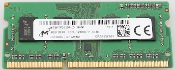 Micron MT8KTF51264HZ-1G6N1 4 GB 1600 MT