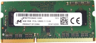 Micron MT8KTF51264HZ-1G6N1 4 GB 1600 MT