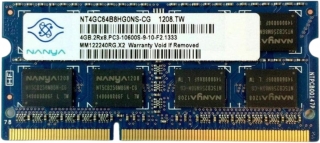 Nanya NT4GC64B8HG0NS-CG 4 GB 1333 MT