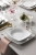 Karaca Square Bone Blaine 24 Parça Yemek Takımı