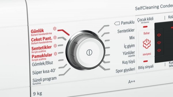 Bosch WTW85562TR Isı Pompalı Kurutma Makinesi