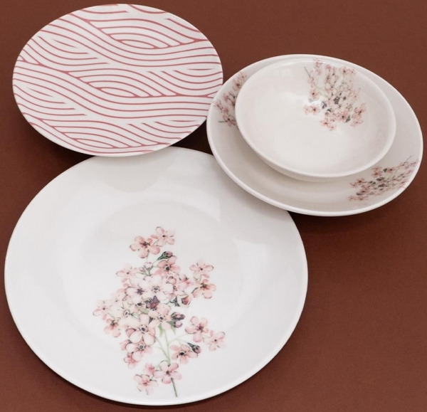 Neva Mois Basic N3573 24 Parça Yemek Takımı