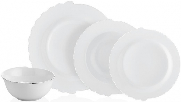 Neva Hibrit N3522 24 Parça Yemek Takımı