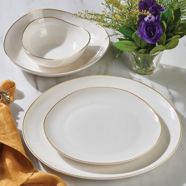 Neva Gold İkon N3523 28 Parça Yemek Takımı